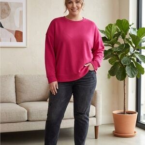 Maurices Vibrant‎ Pink Top